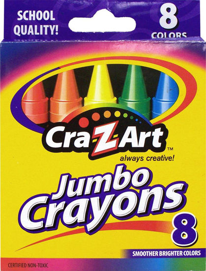 Picture of Cra-Z-Art Jumbo Crayons, 8 Count