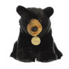 Picture of Aurora® Adorable Miyoni® Black Bear Stuffed Animal - Lifelike Detail - Cherished Companionship - Black 9 Inches