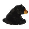 Picture of Aurora® Adorable Miyoni® Black Bear Stuffed Animal - Lifelike Detail - Cherished Companionship - Black 9 Inches