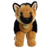 Picture of Aurora® Adorable Miyoni® German Shepherd Stuffed Animal - Lifelike Detail - Cherished Companionship - Black 10 Inches