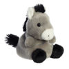 Picture of Aurora® Adorable Palm Pals™ Eli Donkey™ Stuffed Animal - Pocket-Sized Fun - On-The-Go Play - Gray 5 Inches