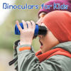 Picture of Kids Binoculars Shock Proof Toy Binoculars Set for Age 3-12 Years Old Boys Girls Bird Watching Educational Learning Hunting Hiking Birthday Presents