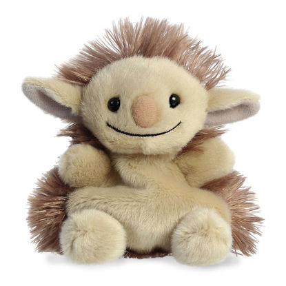 Picture of Aurora® Adorable Palm Pals™ Flick Pukwudgie™ Stuffed Animal - Pocket-Sized Fun - On-The-Go Play - Brown 5 Inches