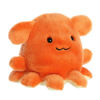 Picture of Aurora® Adorable Palm Pals™ Ditsy Octopus™ Stuffed Animal - Pocket-Sized Fun - On-The-Go Play - Orange 5 Inches