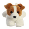 Picture of Aurora® Adorable Mini Flopsie™ Jackie Russell™ Stuffed Animal - Playful Ease - Timeless Companions - Brown 8 Inches