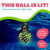 Picture of Watermelon Ball Lit, Glow in The Dark Pool Toy, Pool Toys for Kids Ages 8-12 - 9 Inch Pool Ball for Teens, Adults, Family - Pool Games, Pool Toys, Fun Swimming Pool Games, Glow in The Dark Toys