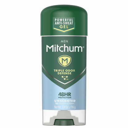 Picture of Mitchum Advanced Control Unscented Gel, Anti-Perspirant & Deodarant 3.4 oz