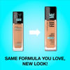 Picture of Maybelline New York Fit Me Matte + Poreless Liquid Oil-Free Foundation Makeup, True Beige, 1 fl