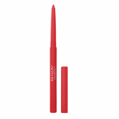 Picture of Revlon Lip Liner, Colorstay Face Makeup with Built-in-Sharpener, Longwear Rich Lip Colors, Smooth Application, 713 Ruby