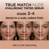 Picture of L’Oréal Paris Cosmetics True Match Nude Hyaluronic Tinted Serum The 1st Tinted serum with 1% Hyaluronic acid Instantly skin looks brighter,even&feels hydrated Skincare,Light-Medium 3-4,1 fl. oz.