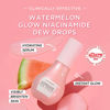 Picture of Glow Recipe Watermelon Glow Niacinamide Dew Drops Hydrating Serum with Hyaluronic Acid, Moringa Oil + Vitamin E - Lightweight Facial Serum & Priming Liquid Highlighter (40ml)