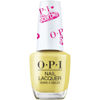 Picture of OPI Nail Lacquer, Opaque Crème Finish Yellow Nail Polish, Up to 7 Days of Wear, Chip Resistant & Fast Drying, 3 Barbie Limited Edition Collection, Hi Ken, 0.5 fl oz