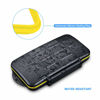 Picture of 12 Slots SD Card Case Holder, SD Card Holder SD Card Organizer SD Card Storage Water-Resistant Anti-Shock SD/SDHC/SDXC Card Holder Storage with Carabiner