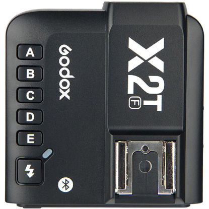 Picture of Godox X2T-S TTL Wireless Flash Trigger for Sony, Support 1/8000s HSS Function, 5 Dedicated Group Button and 3 Function Button for Quick Setting