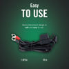 Picture of Battery Tender Ring Terminal Harness Accessory Cable, Cord Adapter with SAE Quick Disconnect