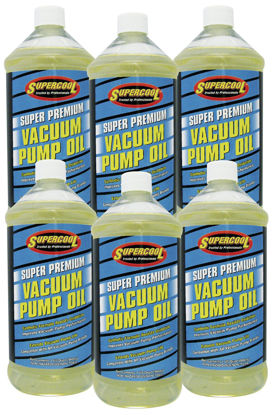 Picture of TSI Supercool V32-6CP Premium Quality Vacuum Pump Oil, 32 oz, 6 Pack