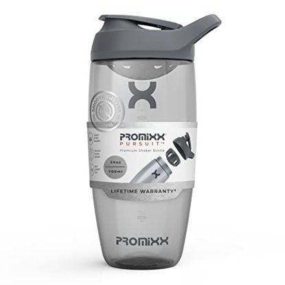 Picture of Promixx PURSUIT Protein Shaker Bottle - Premium Sports Blender Bottles for Protein Mixes and Supplement Shakes - Easy Clean, Durable Protein Shaker Cup