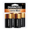 Picture of Duracell Coppertop D Batteries, 4 Count Pack, D Battery with Long-lasting Power, All-Purpose Alkaline D Battery for Household and Office Devices