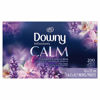 Picture of Downy Infusions Dryer Sheets Laundry Fabric Softener, Calm Scent, Lavender & Vanilla Bean, 200 Count