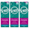 Picture of Tom's of Maine Fluoride-Free Antiplaque & Whitening Natural Toothpaste, Peppermint, 4.2 oz. 3-Pack (Packaging May Vary)