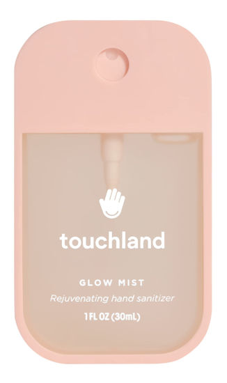 Picture of Touchland Glow Mist Rejuvenating Hand Sanitizer Spray, Rosewater scented, 500-Sprays each, 1FL OZ