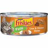 Picture of Purina Friskies Pate Wet Cat Food, Liver & Chicken Dinner - 5.5 Oz (Pack of 24)