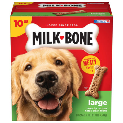 Picture of Milk-Bone Original Dog Treats Biscuits for Large Dogs, 10 Pounds (Packaging May Vary)