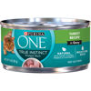 Picture of Purina ONE Natural, High Protein Cat Food, True Instinct Turkey Recipe in Gravy - (24) 3 oz. Pull-Top Cans