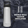 Picture of YETI Rambler 26 oz Bottle, Vacuum Insulated, Stainless Steel with Chug Cap, Charcoal