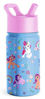 Picture of Simple Modern My Little Pony Kids Water Bottle with Straw Lid | Reusable Insulated Stainless Steel Cup for School | Summit Collection | 14oz, My Little Pony Garden of Rainbows