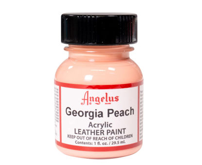 Picture of Angelus Acrylic Leather Paint Georgia Peach 1oz