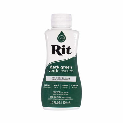 Picture of Rit Dye Liquid - Wide Selection of Colors - 8 Oz. (Dark Green)