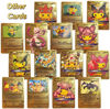 Picture of IITA 55 PCS Gold Cards Packs Vmax DX GX Rare Golden Cards TCG Deck Box Gold Foil Card for Fans/Kids/Collectors Gifts (No Duplicates)