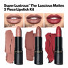 Picture of Lipstick Set by Revlon, Super Lustrous 3 Piece Gift Set, High Impact, Matte Finish in Nude Plum & Red, Pack of 3