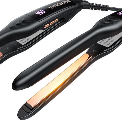 Picture of VANESSA PRO 100% Pure Titanium Flat Iron, 0.3-inch