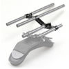 Picture of NICEYRIG Z-Shape Offset Raised 15mm Rail Rod Clamp Ajustable Levers for 15mm Rods on DSLR Camera Shoulder Rig