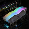 Picture of TEAMGROUP T-Force Delta RGB DDR4 32GB (2x16GB) 3600MHz (PC4-28800) CL18 Desktop Gaming Memory Module Ram TF4D432G3600HC18JDC01 - White