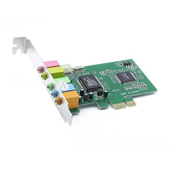 Picture of axGear PCI Express PCI-E 5.1 Ch 6 Channel PCIE Audio Digital Sound Card Adapter New