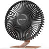 Picture of OPOLAR 6'' USB Desk Fan, More Quiet and Powerful, Small Office Desktop Table Fan, Mini Room Air Circulator, Personal Portable Fan, 4 Speeds, 90° Tilt Angle, 5 ft Cord, Bronze Base, 2021 Model