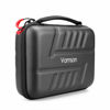 Picture of Vamson DIY Medium Carrying Case for GoPro Hero 11 10 9 8 7 6 5 4 3 Max, DJI Osmo Pocket Action, Insta360 One R,Hard Protective Travel Bag for Most Action Camera and Accessories VP812