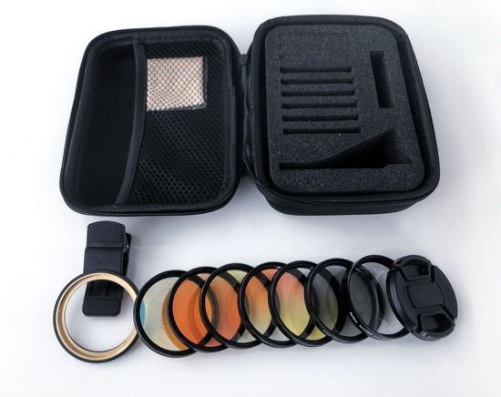 Picture of 52mm Extra Wide Coral Lens，Coral View Lens ，Reef Lenses Professional Photography 9 in 1 kit Reef Lenses v2