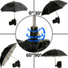 Picture of Hot Shoe Umbrella/Sunshade, Protects Camera from Rain, Bird Droppings, Sunlight, Snow, Camera Umbrella, Waterproof Camera Accessory