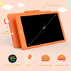 Picture of LCD Writing Tablet Doodle Board, Colorful Drawing Pad, Electronic Drawing Tablet, Drawing Pads,Travel Gifts for Kids Ages 3 4 5 6 7 8 Year Old Girls Boys (10.5 inch, Orange)