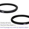 Picture of Kiwifotos 58mm-52mm Step-Down Adapter Ring for Lenses (58mm Lens to 52mm Filter, Hood, Lens Converter and Other Accessories)