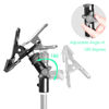 Picture of SLOW DOLPHIN Photo Studio Heavy Duty Metal Clamp Holder with 5/8 Light Stand and Umbrella Reflector Holder