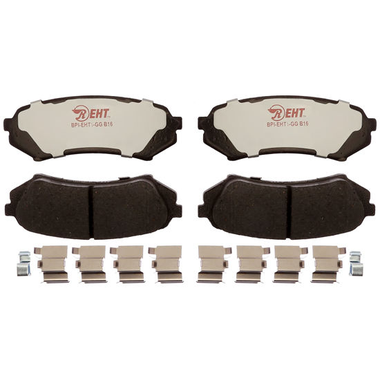 Picture of Premium Raybestos Element3 EHT™ Replacement Rear Brake Pad Set for Select 1998-2007 Lexus LX470 and 1998-2007 Toyota Land Cruiser Model Years (EHT773H)