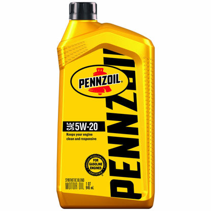 Picture of Pennzoil Synthetic Blend 5W-20 Motor Oil (1-Quart, Case of 6)