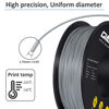 Picture of GIANTARM 3D Printer Filament, Grey Pla Filament, 1Kg(2.2lbs) Spool, 1.75mm Dimension Accuracy +/- 0.03mm, 3D Printing Filament