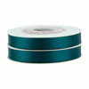 Picture of VATIN 1/2 inches Double Faced Teal Polyester Satin Ribbon - 50 Yards for Gift Wrapping Ornaments Party Favor Braids Baby Shower Decoration Floral Arrangement Craft Supplies