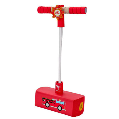 Picture of Flybar My First Foam Pogo Jumper for Kids Fun and Safe Pogo Stick for Toddlers, Durable Foam and Bungee Jumper for Ages 3 and up, Supports up to 250lbs (Red Fire)